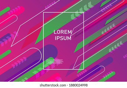 geometric Abstract background.curvy, wavy,flowing, Dynamic shapes composition EP.3.Used to add text to decorate flyers or advertise other events 