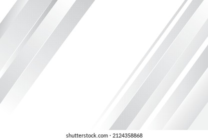 Fondo abstracto geométrico,líneas oblicuas sobre un gradiente de fondo blanco y gris,2d ilustración