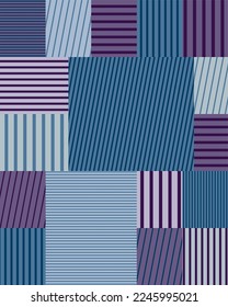 Geometric Abstract Backgrounds Design. Composition of simple geometric shapes pattern. For use in Presentation, Flyer or  Leaflet, Cards, clothes, fabric, Website Design. Vector illustration.
