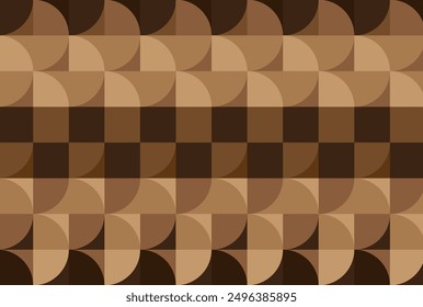 Geometric Abstract Backgrounds Design. Composition of simple geometric shapes.