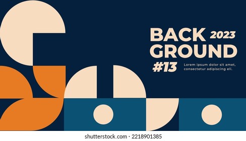 Geometric Abstract Backgrounds Design  For use in Presentation, Flyer and Leaflet, Cards, Landing, Website Design. Vector illustration.
