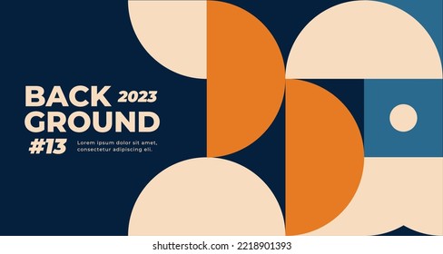 Geometric Abstract Backgrounds Design  For use in Presentation, Flyer and Leaflet, Cards, Landing, Website Design. Vector illustration.
