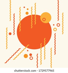 Geometric abstract backgrounds, Dynamic geometric shapes compositions, Flat and clean style, Applicable for any graphic works.