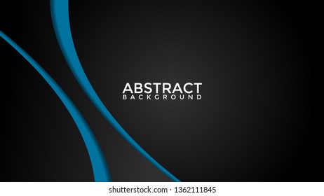geometric abstract black background blue colorful wallpaper