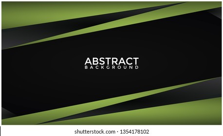 geometric abstract black background green colorful wallpaper