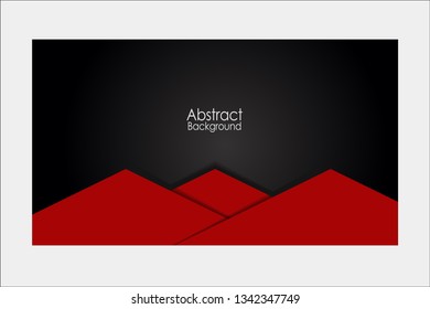 geometric abstract black background red colorful wallpaper