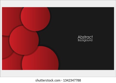 geometric abstract black background red colorful wallpaper
