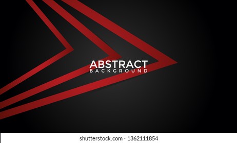 geometric abstract black background red colorful wallpaper