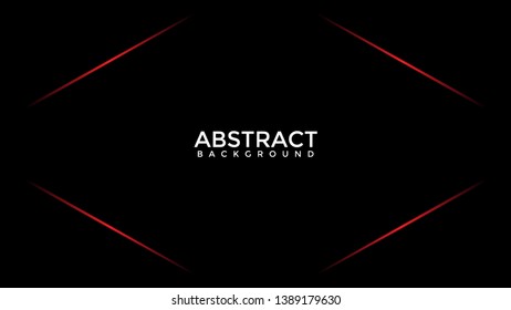geometric abstract black background red colorful wallpaper