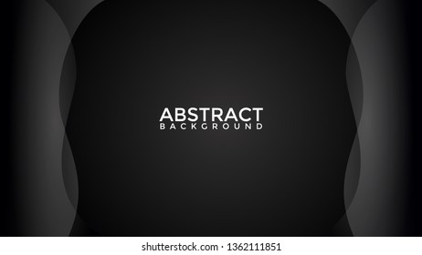 geometric abstract black background white colorful wallpaper