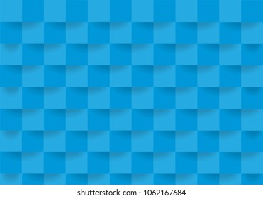 Geometric abstract blue background design. Blue square geometric texture background Can be adapt to Brochure, Annual Report, Magazine, Poster, Corporate Presentation, Portfolio, Flyer, Banner, Web.