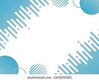Fondo de gradiente azul geométrico y abstracto
