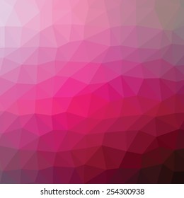 Geometric abstract bordo low-poly paper background. Vector  with transparency.