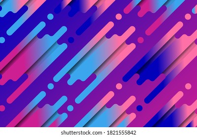 Geometric abstract bright gradient background. Vector graphics.
