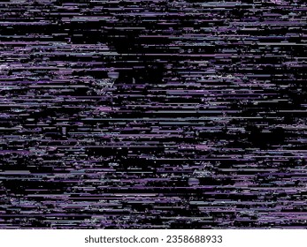 Geometric abstract bright violet pattern glitch gradient stripes for web design, absract violet background, card, mobile apps, web banner, package. Vector