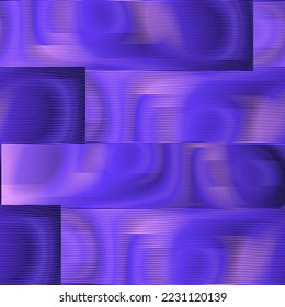 Geometric abstract bright violet seamless pattern glitch gradient stripes with moire effect. For web design, busibstract violet seamless backgroundness card, mobile apps, web banner, package.