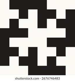 Geometric Abstract Ceramic Tile Pattern for Floor and Wall Design