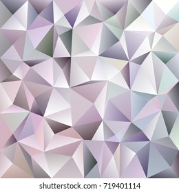 Geometric abstract chaotic triangle pattern background - mosaic vector graphic design from colored triangles