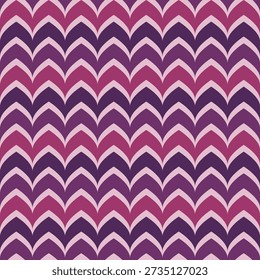 Geometric Abstract Chevron Shape Repeating Decorative Seamless Pattern