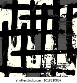 geometric abstract color pattern in graffiti style. Quality vector illustration for your design