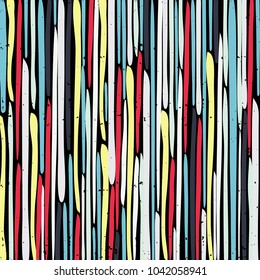 geometric abstract color pattern in graffiti style. Quality vector illustration for your design