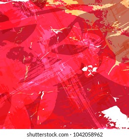 geometric abstract color pattern in graffiti style. Quality vector illustration for your design