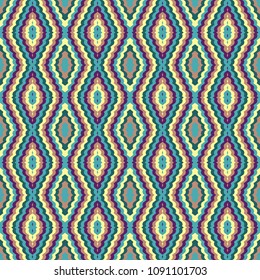 geometric abstract color seamless chevron pattern quality vector illustration for your design