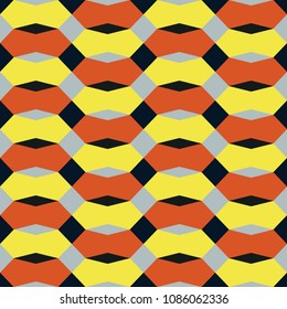 geometric abstract color seamless pattern quality vector illustration for your design