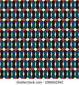 geometric abstract color seamless pattern quality vector illustration for your design
