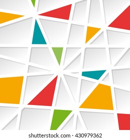 Geometric Abstract colorful Background