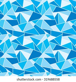 Geometric abstract colorful background. Seamless pattern.