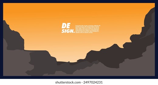 Geometric abstract colorful background with space area is good for social media banner needs