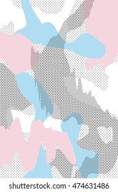 Geometric abstract colorful brochure design modern backgrounds.