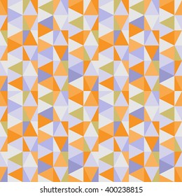 Geometric abstract colorful mosaic pattern. Vector seamless retro vintage wallpapers.