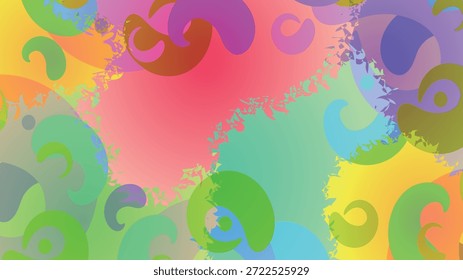 Fondo de patrón colorido Abstractas geométrico