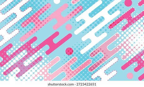 Plano de fundo de padrão colorido abstrato geométrico