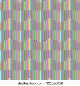 Geometric abstract colorful seamless pattern with line. Can be used  for wallpaper, web page background, wrapping paper, print on fabric.