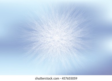 Geometric abstract connected line with dots. Big data visualization. Molecule and communication background. Social network information. Modern technology concept. Vector illustration