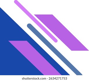 Geometric Abstract Corner Shape Modern