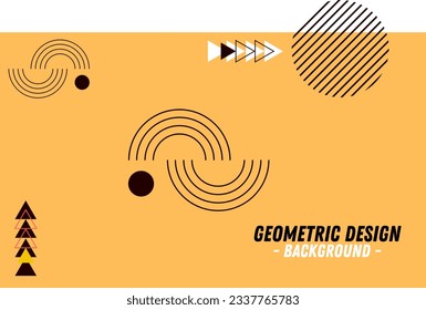 Geometrische abstrakte Abdeckungen Set, minimale Covergestaltung. Farbiger geometrischer Hintergrund, Vektorgrafik.