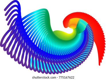 Geometric abstract design