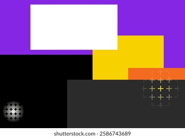 Geometric abstract design modern minimalist, flat banner, background. ads
