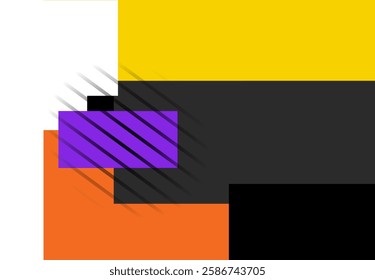 Geometric abstract design modern minimalist, flat banner, background. ads
