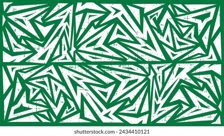 Geometric abstract design presentation background in white and green color. Sport vector illustration. Suitable for landing page and backdrop template.