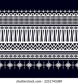 Geometric Abstract Ethnic Pattern Art Design For Background Or Wallpaper.vector illustration, fabric, clothing, carpet, textile, embroidery.