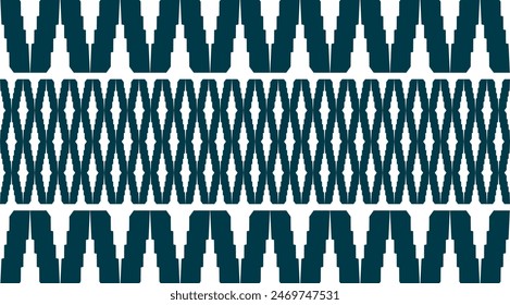 Geometric abstract fabric ethnic pattern seamless tradition background design .