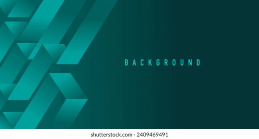Geometric Abstract Gradient Green Lines Background Design. Vector illustration.Modern grid flyer with geometric shapes, geometry graphics. Good design For your project copy space area 