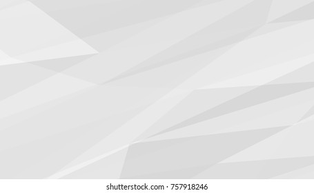 Geometric abstract gray and white background for your design.  Vector winter illustration.