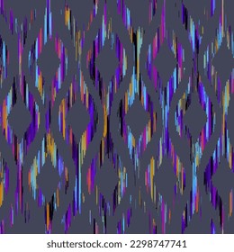 Patrón de vintage geométrico abstracto de grunge. Estilo azteca. Imagen vectorial sin inconvenientes.