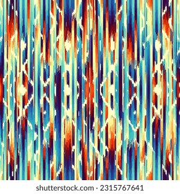 Patrón de vintage geométrico abstracto de grunge. Estilo azteca. Imagen vectorial sin inconvenientes.
